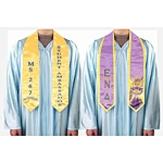 I Want to Add the School Logo and Year on Either Side of the Grraduation Stole Respectively